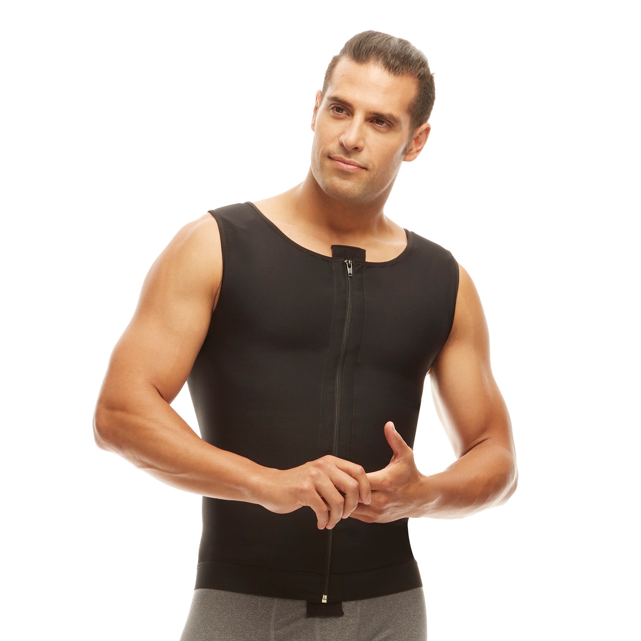 Premium Long Vest with Zipper #786 | Clearpoint Medical Canada